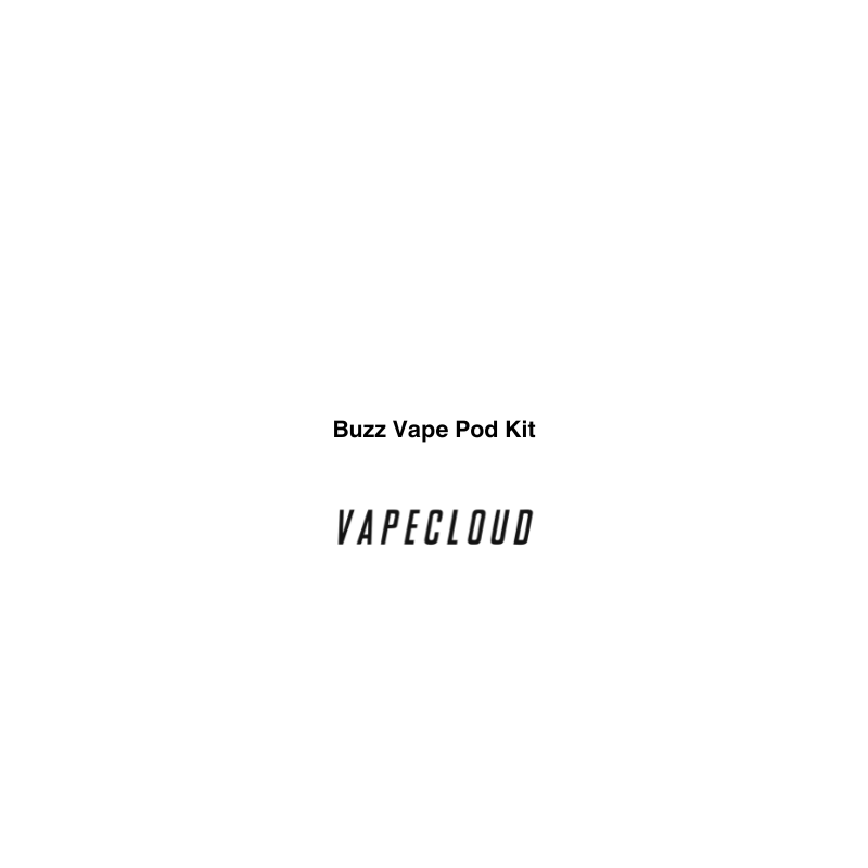 Buzz Vape Pod Kit VapecloudNZ Buzz Vape Pod Kit VapecloudNZ