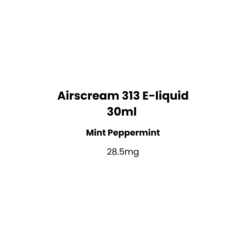 Airscream 313 e liquid mint peppermint