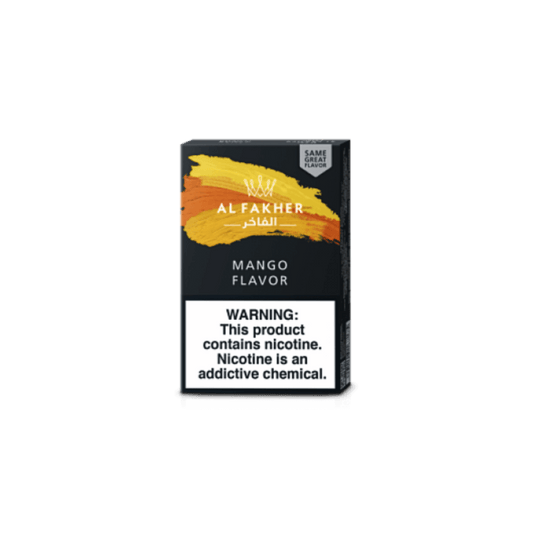 A box of Al Fakher hookah flavour mango