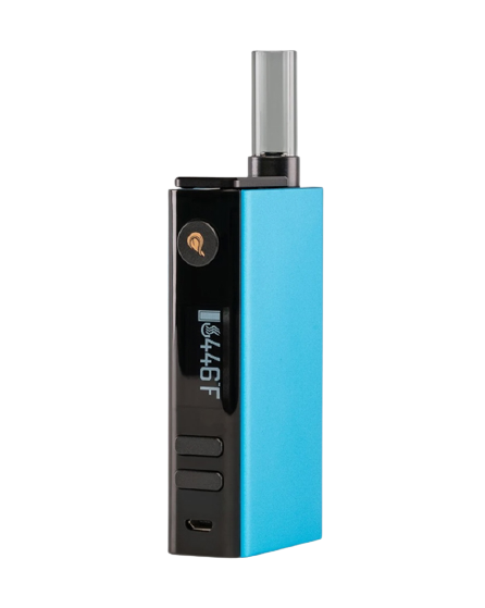 blue color dry herb vaporizer