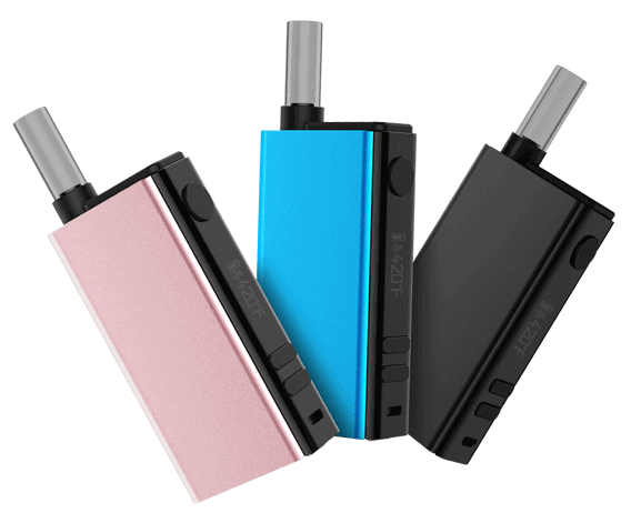 pink, black and blue colors of flowermate nano v5