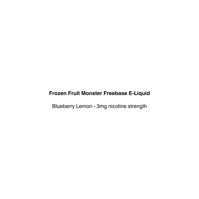 Frozen Fruit Monster E-Liquid 100ml - 3mg