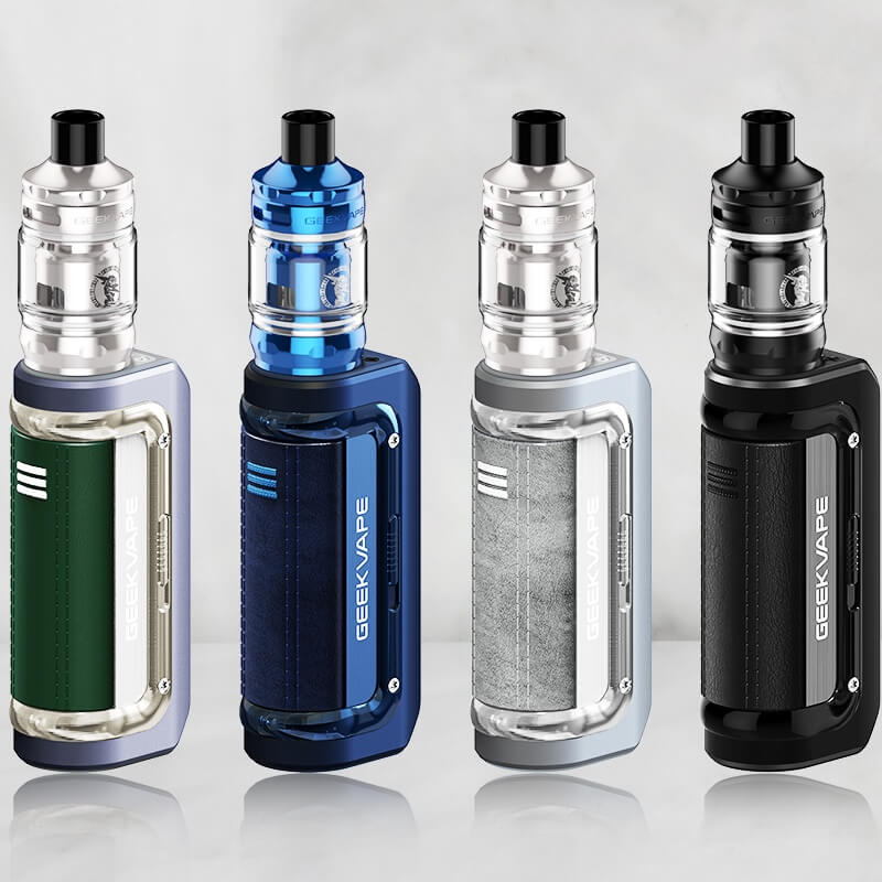 four different colors of Geekvape Aegis Mini 2 M100 Kit