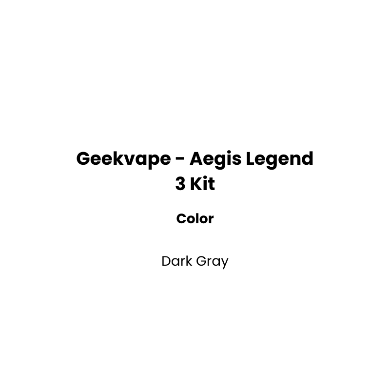 dark gray aegis legend