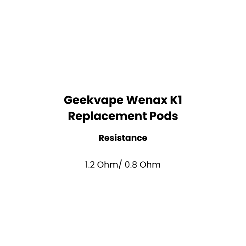 a replacement pod for geekvape wenax k1