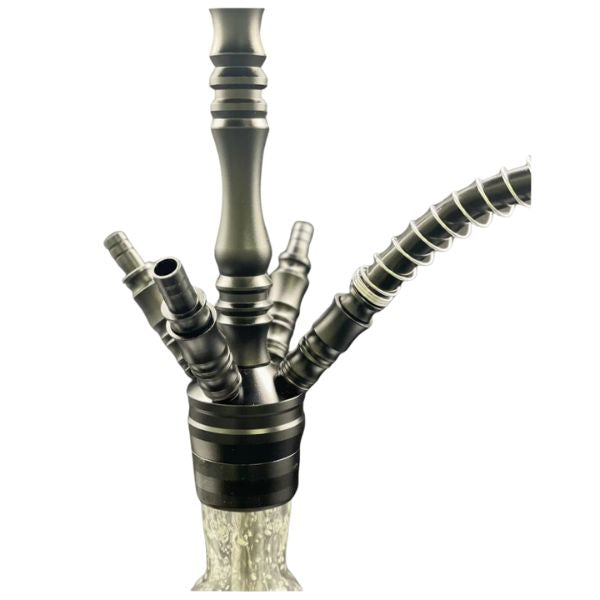 four hose adapters for hookah kit