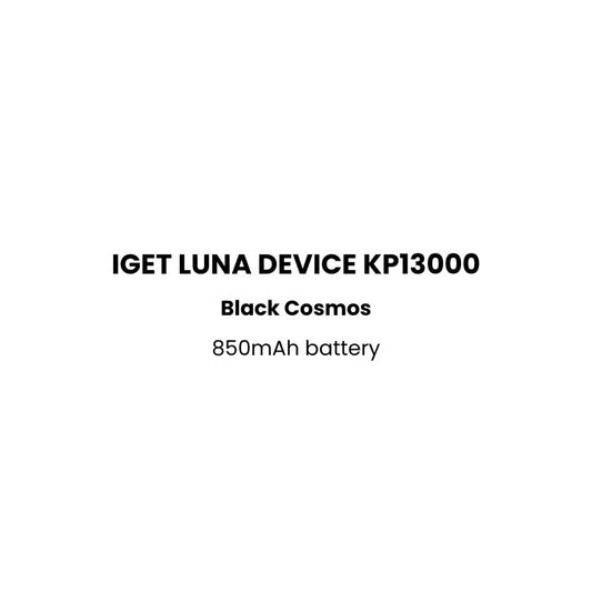 iget luna device black cosmos