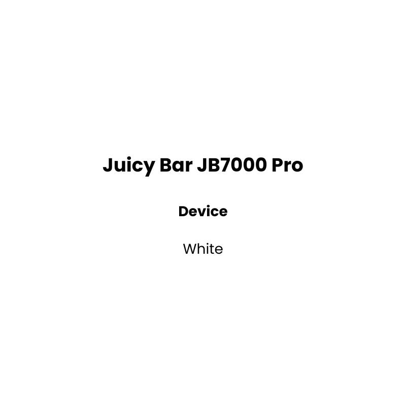 Juicy Bar JB7000 Pro device white color
