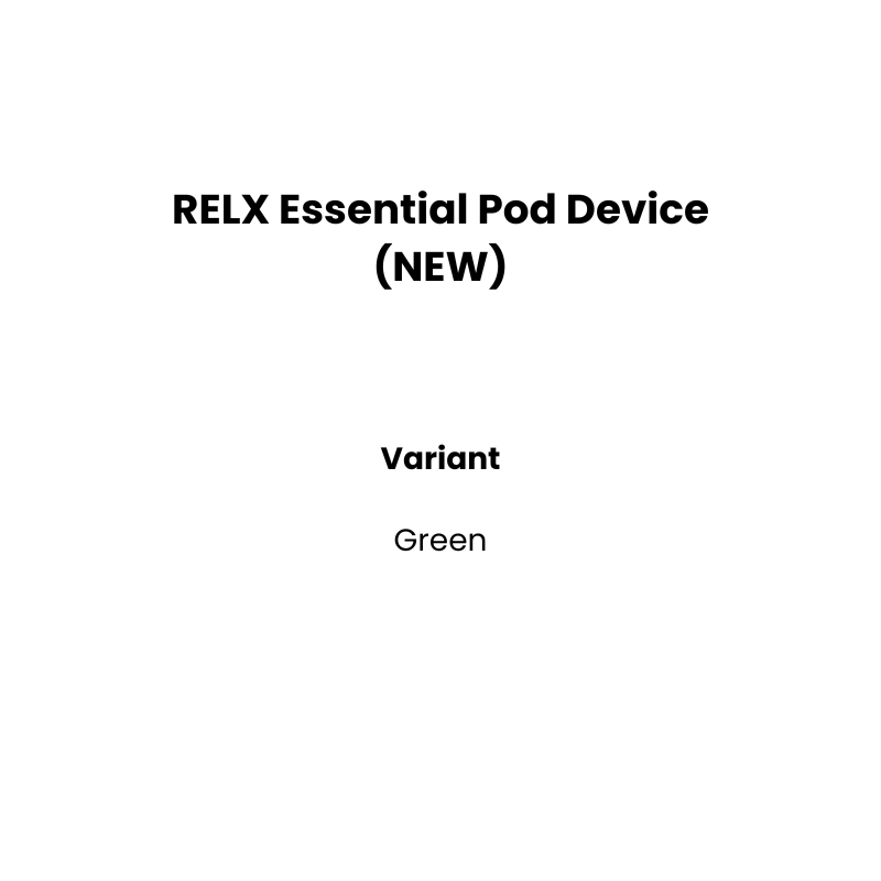 green color relx essential new