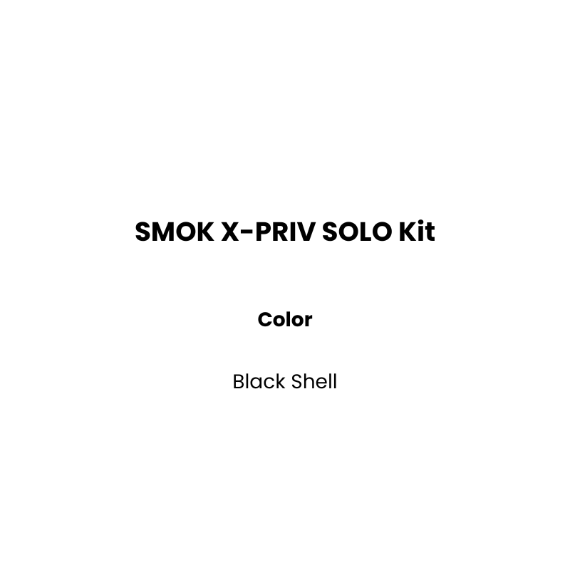 black shell solo kit
