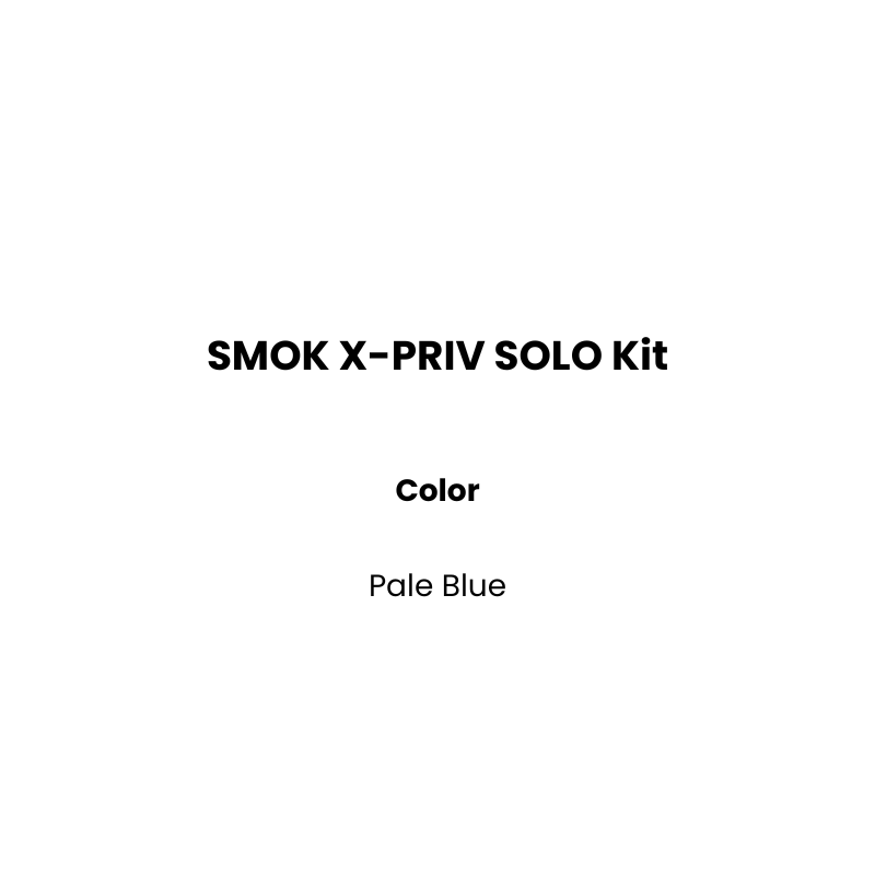 pale blue smok