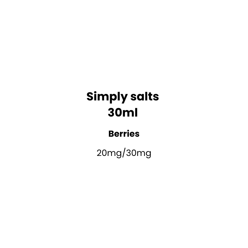 berries simply salt