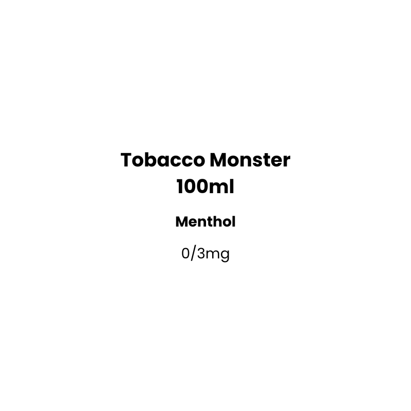 tobacco monster menthol