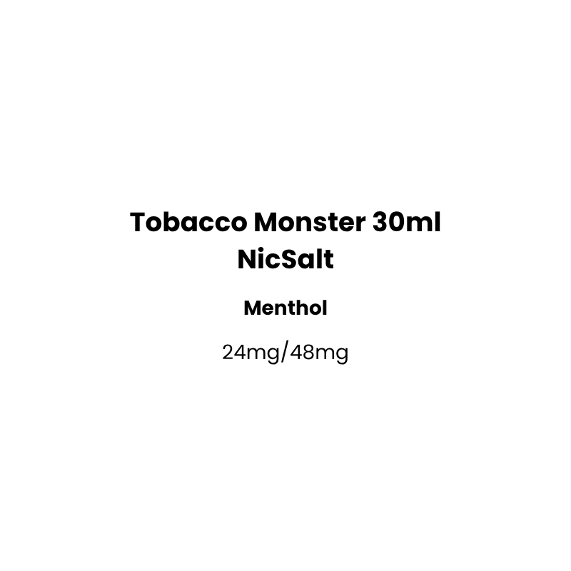 menthol tobacco monster