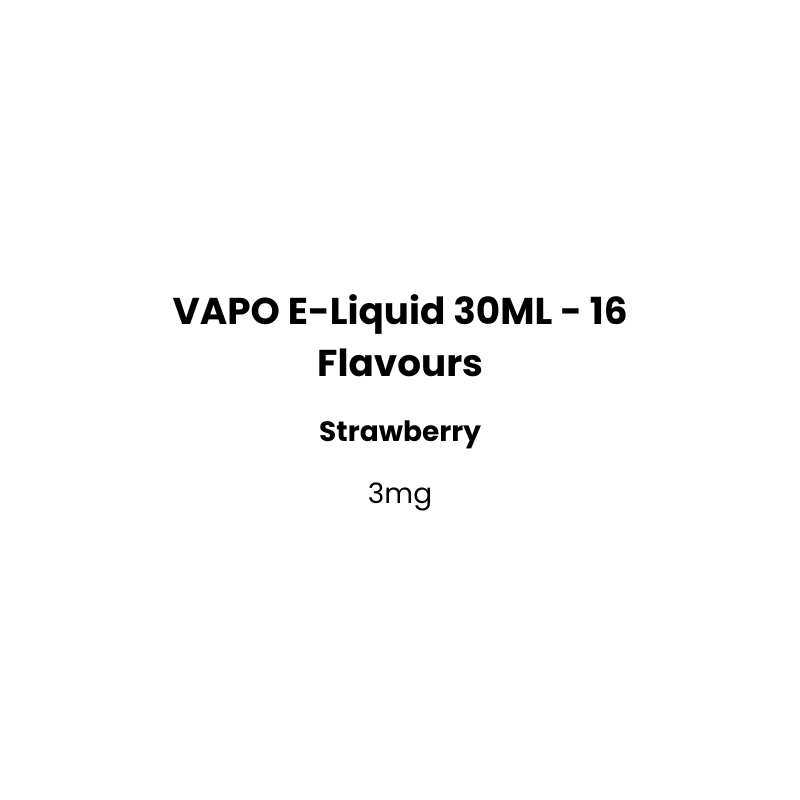 vapo e liquid strawberry