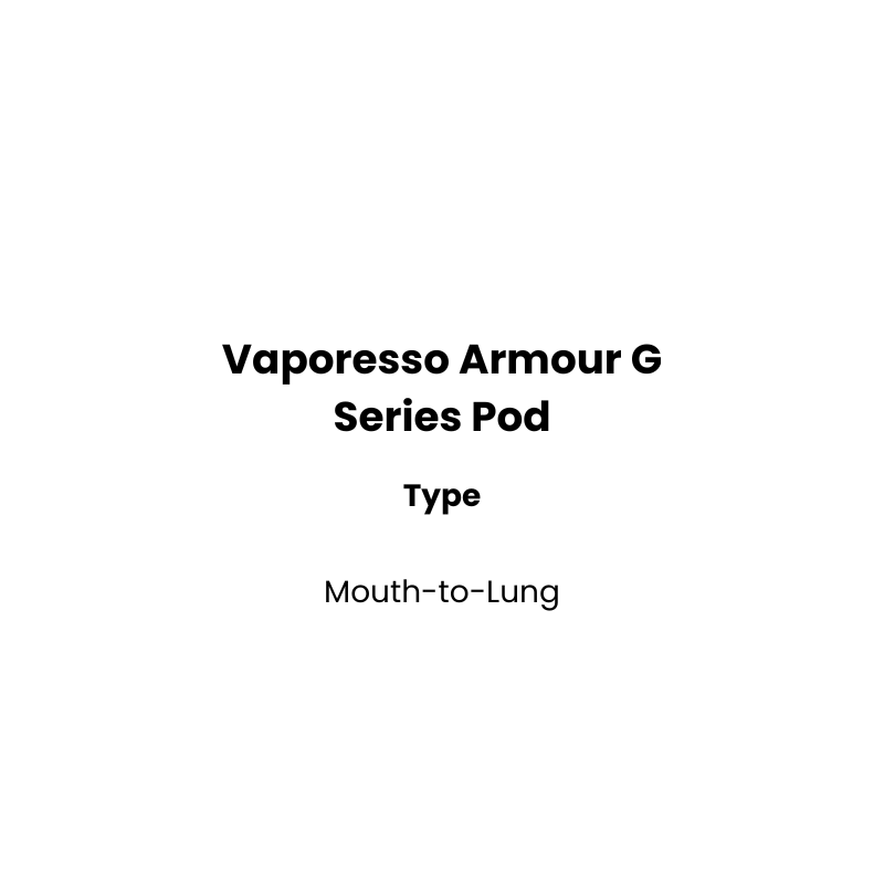 Vaporesso Armour G Series Pod VapecloudNZ Vaporesso Armour G Series Pod VapecloudNZ