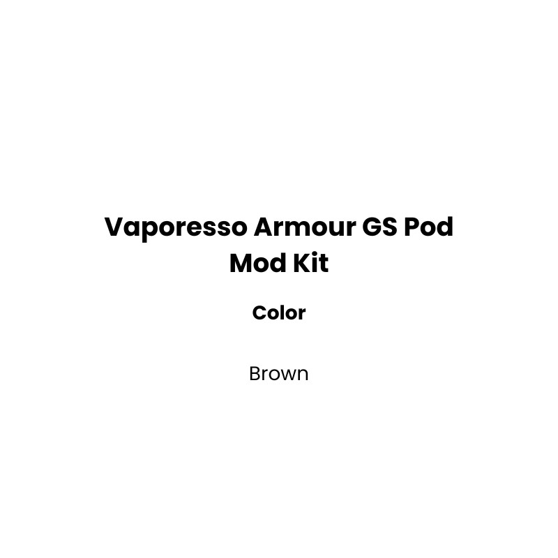 brown color gs pod mod