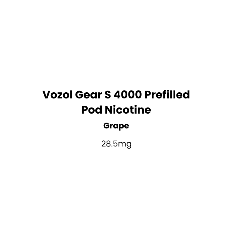 grape vozol gear pod