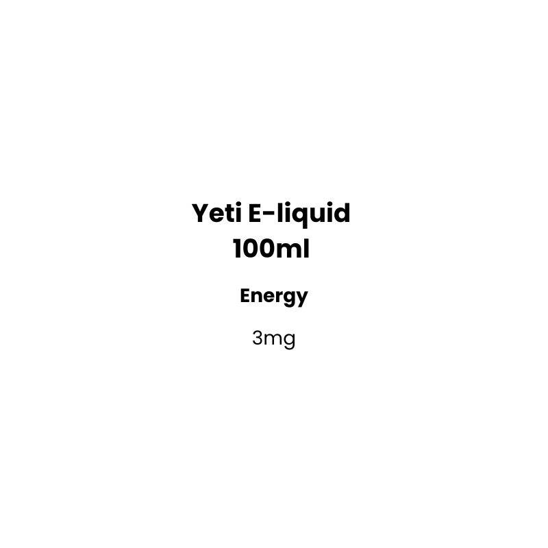 energy yeti e liquid