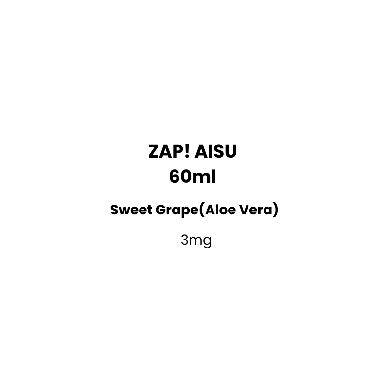 sweet grape aloe vera zap aisu