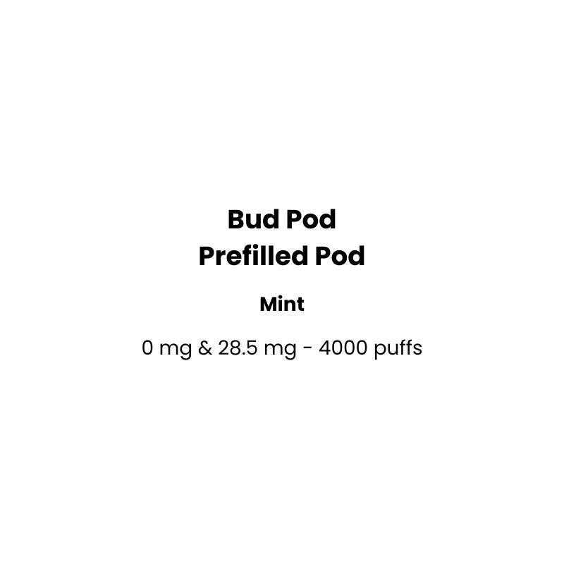 mint flavor bud pod