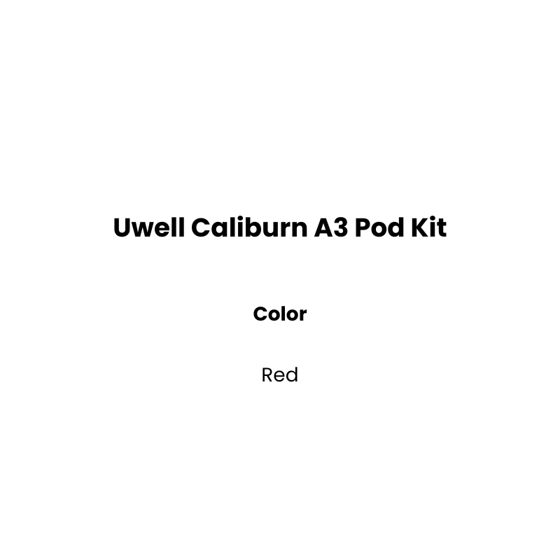 Uwell Caliburn A3 Pod Kit