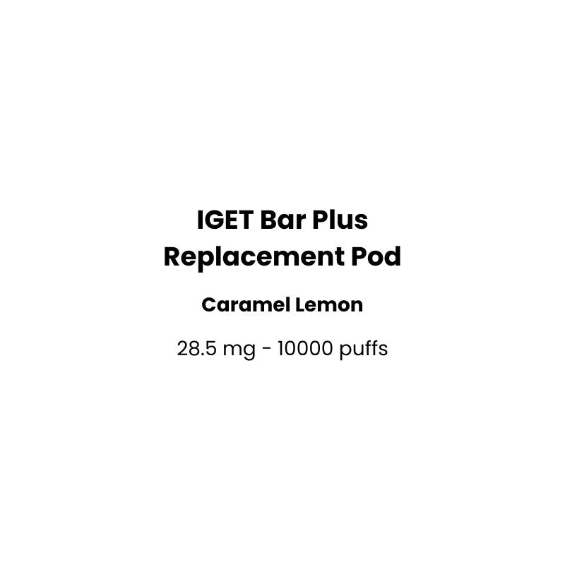 iget bar plus caramel lemon