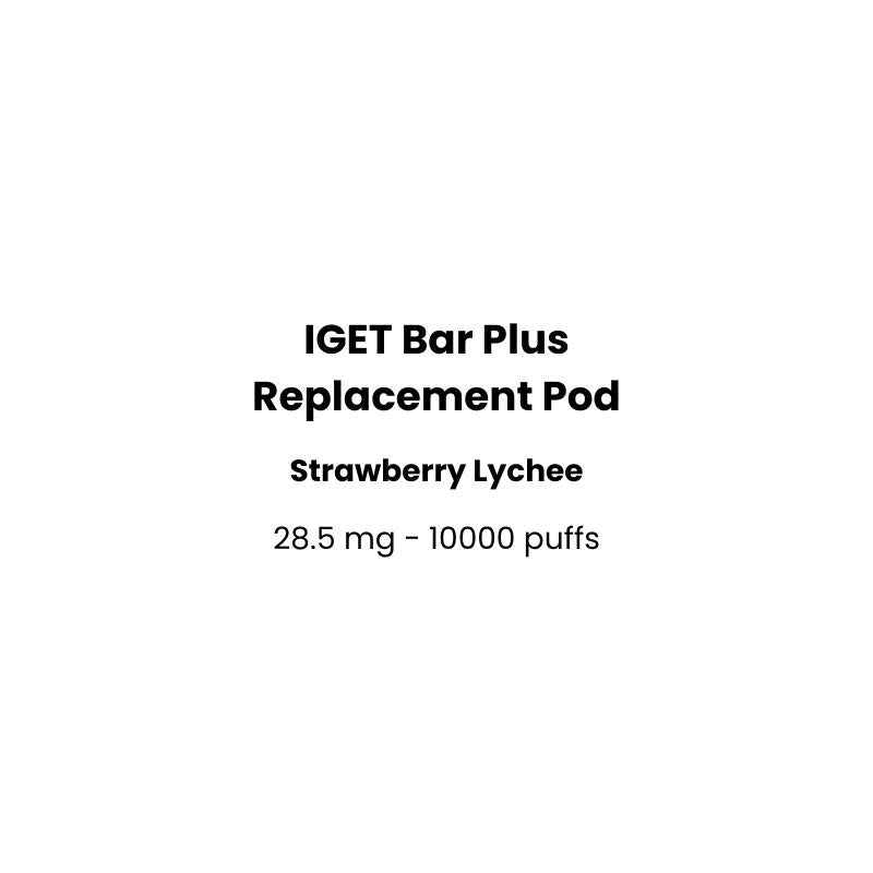 iget bar plus strawberry lychee flavor