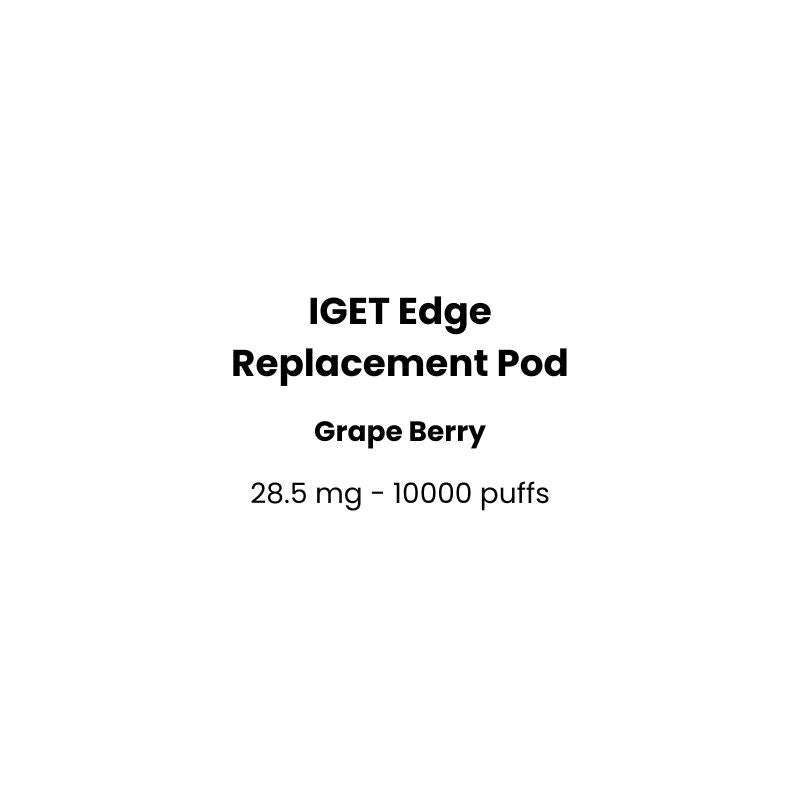 iget edge replacement pod grape berry flavor