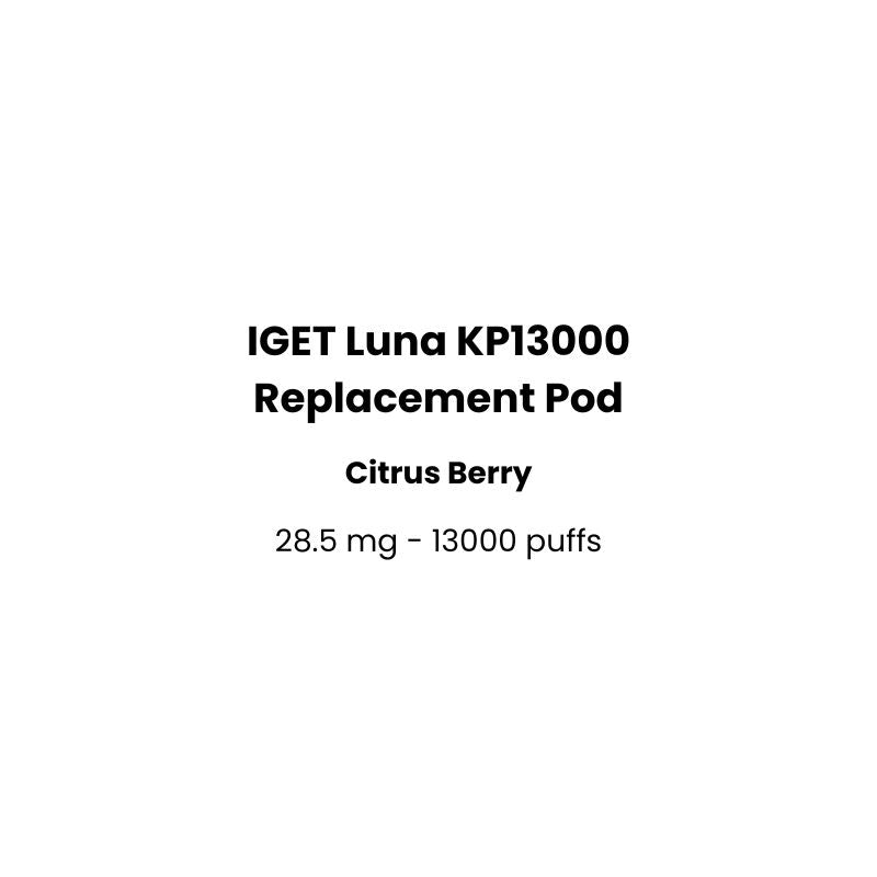 iget luna replacement pod citrus berry