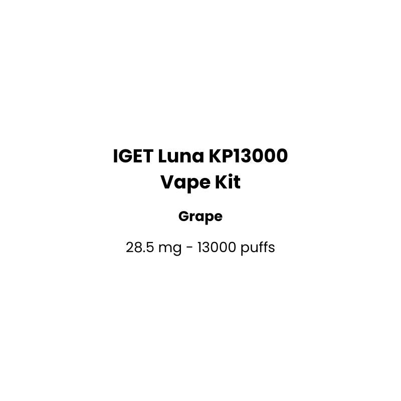 grape flavor vape kit