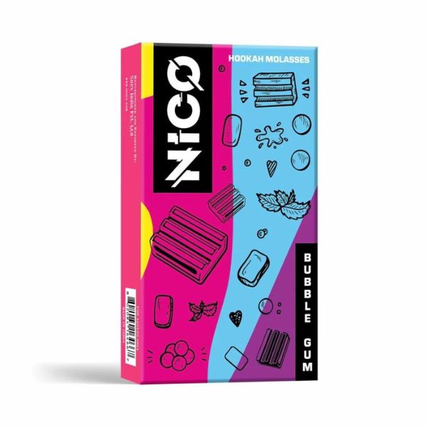 a box of nico hookah molasses bubble gum flavor