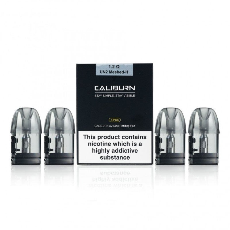 Uwell Caliburn A2/A2S (1.2) Replacement Pods - 4pk (Side Refill)