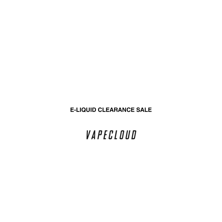 E-LIQUID CLEARANCE SALE