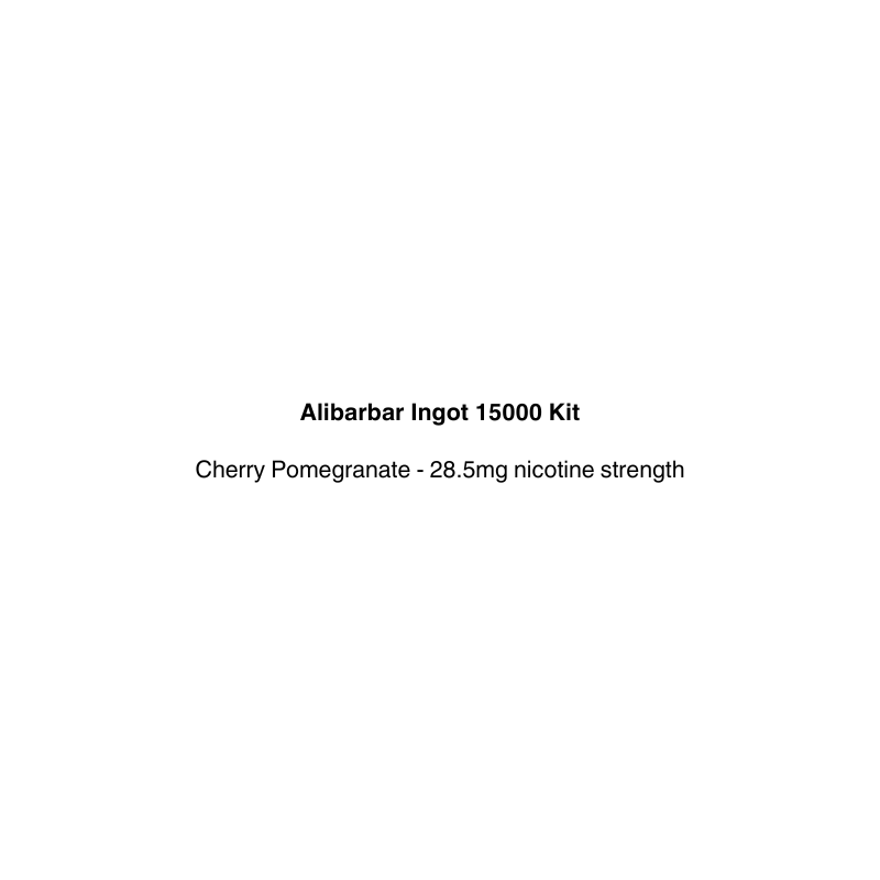 alibarbar ingot vape kit cherry pomegranate available at vapecloud vape shop pakuranga