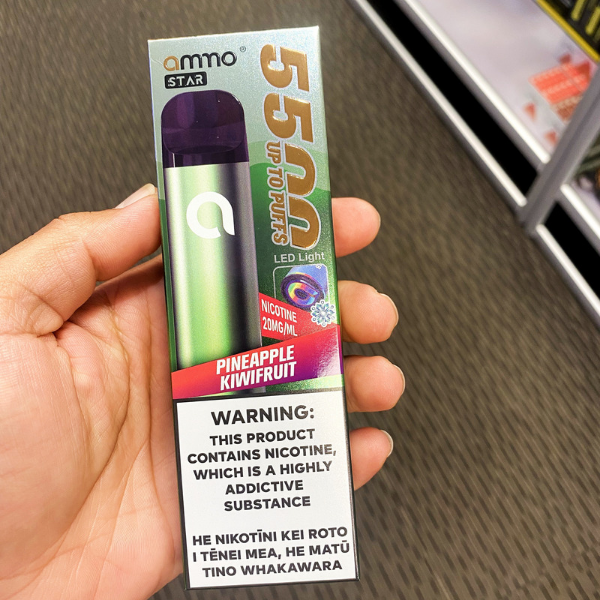 AMMO STAR 5500 Puffs VapecloudNZ