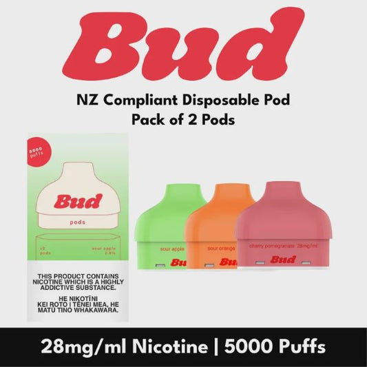 Bud refilled pods 2 pack