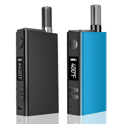 black and blue color dry herb vaporizers