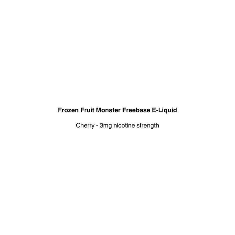 Frozen Fruit Monster E-Liquid 100ml - 3mg