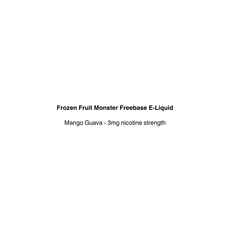 Frozen Fruit Monster E-Liquid 100ml - 3mg