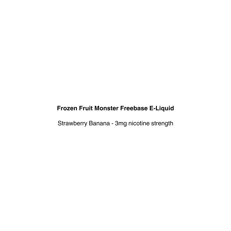 Frozen Fruit Monster E-Liquid 100ml - 3mg