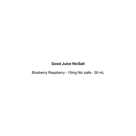 good juice nicsalt e-liquid with blueberry raspberry flavor available on vapecloud