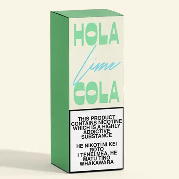 hola cola lime green bottle