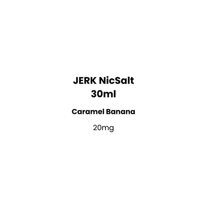 caramel banana jerk nicsalt
