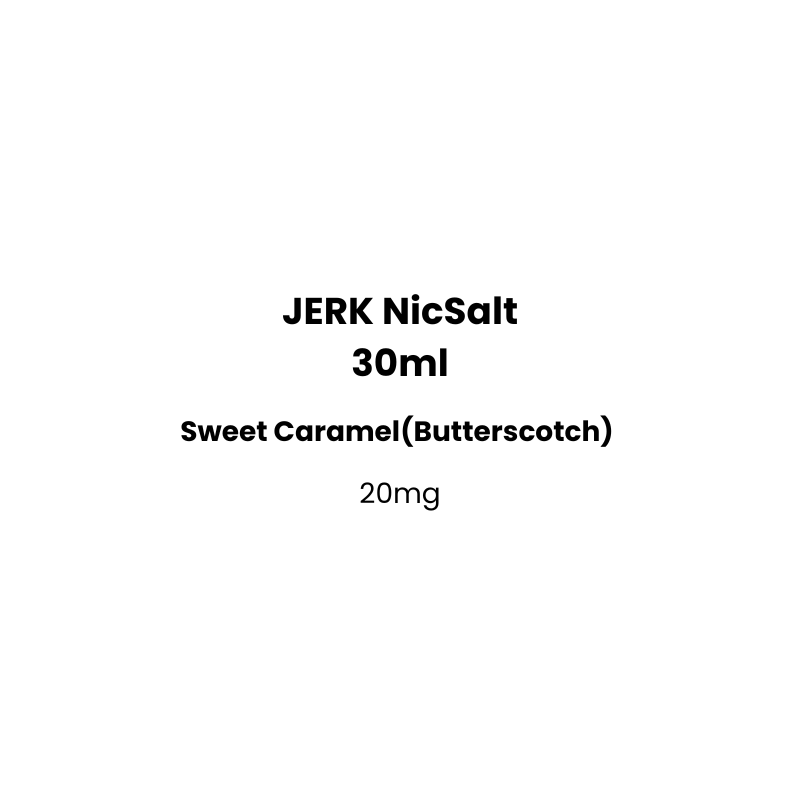 jerk nicsalt sweet caramel