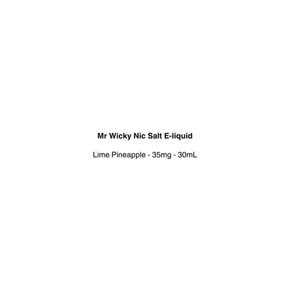 Mr Wicky - Nic Salt 30ml E-liquid