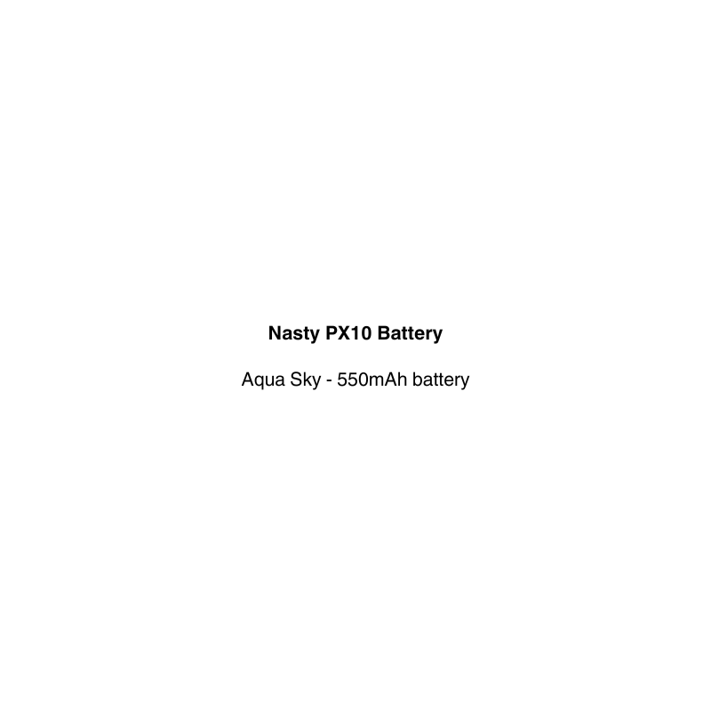 buy nasty p10 battery in aqua sky color available at vapecloud vape shop pakuranga