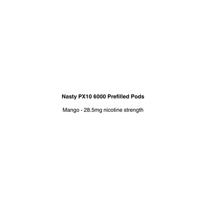nasty px10 replacement pods available at vapecloud vape shop pakuranga