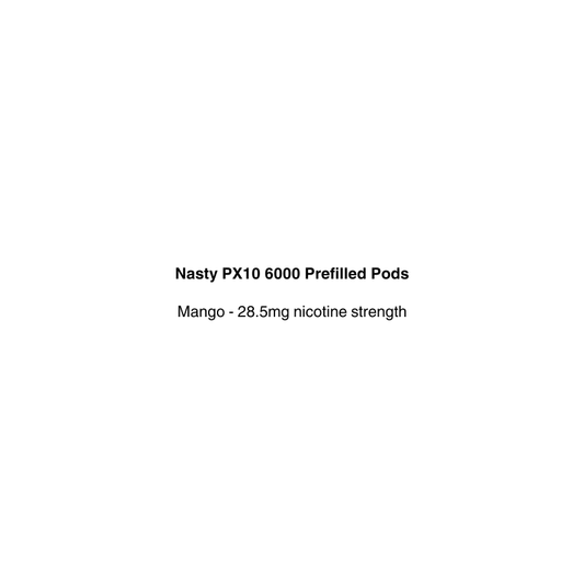 nasty px10 replacement pods available at vapecloud vape shop pakuranga