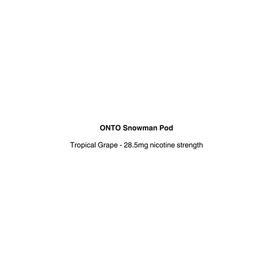 ONTO Snowman pod
